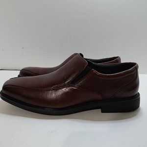 Bostonian Men's Flexlite Lace Up Leather Dress Shoes /Brown Size 11 Slip On